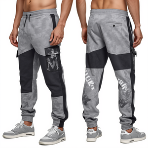 Pantalon de jogging de luxe pour homme, personnalisé, style forêt, décontracté, pour l'extérieur, OEM ODM, vente en gros - Product Image 4
