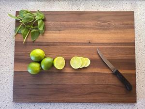 Tabla de Cortar Rectangular Reutilizable de Acacia, Tabla de Cocina Premium para Verduras, Frutas, Carne, Pan, Uso Diario, Apta para Lavavajillas - Product Image 3