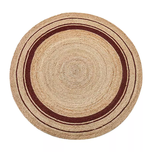 Alfombra de Yute Natural de Tamaño Personalizado, Alfombra Rústica Hecha a Mano, Tapete Resistente para Piso, Proveedor Mayorista - Product Image 4