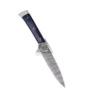 Pakistan Made Handmade Heavy Duty 67-Layer Damascus Steel Chef <b>Knife</b> <b>Set</b> with Wood Handles Right-Handed Low MOQ - Product Image 2