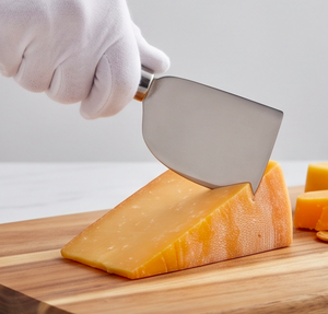 Juego de cuchillos de queso con mango de mármol tocado plateado, juego de cuchillos de mantequilla de acero inoxidable, utensilios de cocina, esparcidor de queso, utensilios de cocina - Product Image 4