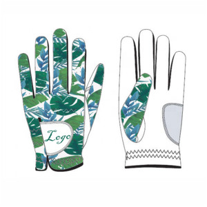 Gants de golf en cuir Cabretta avec logo personnalisé - Confortables, respirants, antidérapants, avec sangle de poignet réglable pour hommes et femmes, utilisation en extérieur - Product Image 1