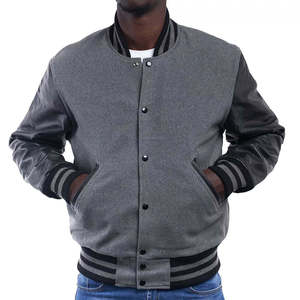 Fabricant de vestes d'équipe en gros avec broderie personnalisée pour les détaillants de vêtements de sport, tissu en mélange de laine de qualité supérieure - Product Image 1