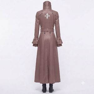 Nouvelle veste gothique en cuir véritable pour femmes de qualité supérieure, anti-rides, à manches longues et col montant par RIVIAN ATLANTIC - Product Image 3