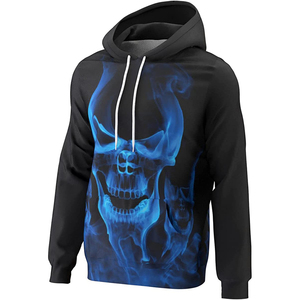 Sudaderas con estampado gráfico por sublimación para hombre, diseño de jersey, corte relajado, tela cómoda, estampado completo. - Product Image 3