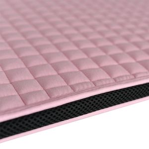 BRAND ZONE1995 Tapis de selle classique personnalisé en coton satiné avec doublure en maille, durable et confortable pour l'équitation et le saut d'obstacles - Product Image 5