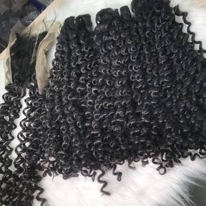 Fábrica suelta profunda ondulada HD transparente encaje peruano frente Peluca de encaje completo negro mujeres extensiones de cabello virgen - Product Image 6