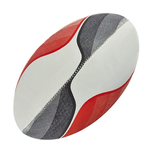 Model Custom Rugby Ball custom logo Softer Touch Microfiber PU leather custom Size Style Design OEM per Demand - Product Image 6