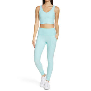 Leggings de Yoga para Mujer con Logotipo Personalizado, Cintura Alta, Efecto Push-Up, Ropa Deportiva para Gimnasio, Entrenamiento, Running, Venta al Por Mayor - Product Image 1