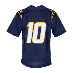 Maillots de football américain de style actuel, personnalisables avec le nom de l'équipe, motif à carreaux et lettres, respirants, anti-humidité, extensibles dans quatre directions - Product Image 4