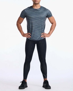 เสื้อยืดผู้ชายผ้าไมโครไฟเบอร์ผ้าโพลีเอสเตอร์รีไซเคิลสำหรับพิมพ์ลายซับลิเมชัน - Product Image 3