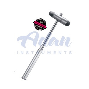 Martello per percussione riutilizzabile in metallo Adan Ai con accessorio a spazzola, martello a riflessi manuale, strumento medico di Classe I certificato CE - Product Image 2