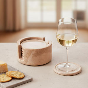 Ensemble de sous-verres en marbre onyx à prix abordable, nouvelle arrivée, en pierre de qualité supérieure, style moderne et antique, grandes dalles, pour la décoration de cuisine et de la maison - Product Image 6