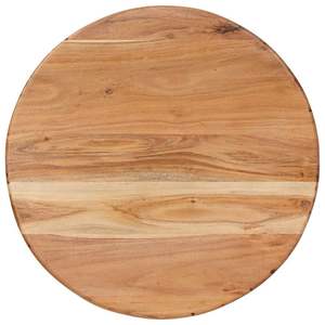 Tables basses gigognes en bois d'acacia massif marron, 2 pièces - Product Image 6