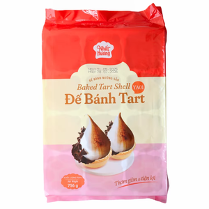 Best Sale Tart Wholesale Manufacture OEM/ODM HALAL Bakery Dessert Frozen Baked Egg Tart Shell YA01 756G <b>Sweet</b> Export Supplier - Product Image 1