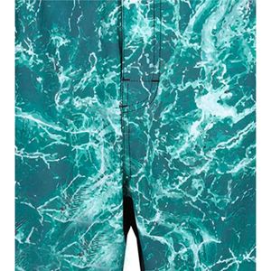 Shorts de compression imprimés à séchage rapide pour hommes, coupe classique, motif marbré vert, pour arts martiaux, adultes - Product Image 4
