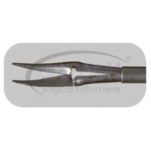 Vitreoretinal Forceps 25G CURVED SCISSORS Reusable Surgical Instruments By <b>Blush</b> Surgical - Product Image 5