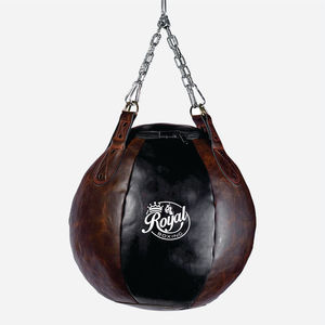 Sac de sable de boxe en cuir véritable robuste de haute qualité Sacs de frappe de sable de haute qualité avec logo personnalisé pour une utilisation en salle de sport - Product Image 1