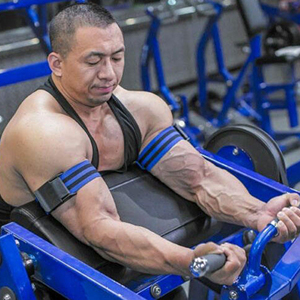 Sangles de biceps pour musculation et entraînement avec poids, en coton renforcé, fabrication OEM, personnalisation de la marque, vente en gros, approvisionnement en vrac - Product Image 6