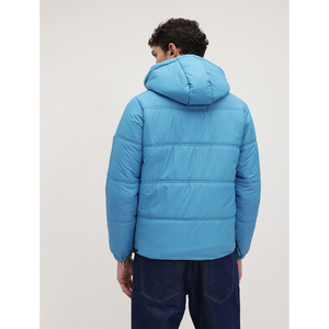 High Quality Thick Plus Size Waterproof Reversible Puffer Jacket Men's Wholesale Custom Logo Printed Outdoor <b>Heated</b> <b>Coat</b> - Product Image 2