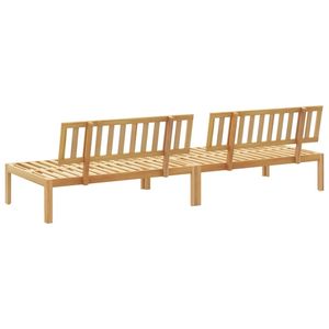 Set di mobili da giardino in legno massello di Acacia 2 pezzi Pallet da 2 pezzi - Product Image 5