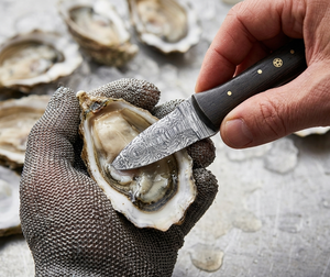 มีดแกะหอยนางรมพร้อมปลอกไม้ ขายส่ง อุปกรณ์เปิดอาหารทะเล อุปกรณ์ครัว เป็นมิตรกับสิ่งแวดล้อม ใช้กับเครื่องล้างจานและไมโครเวฟได้ - Product Image 5