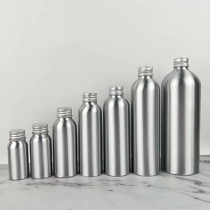 Flacons d'emballage cosmétique de qualité supérieure, adaptés aux liquides, aux essences et aux shampoings, en aluminium haut de gamme, écologiques, en vrac. - Product Image 6