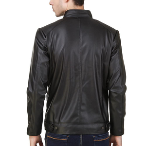 <b>jacket</b> for men 100% <b>Leather</b> Material Full Sleeves Street Wear Professional Hot Sale Men New Design <b>Leather</b> <b>Jacket</b> High Quality - Product Image 2