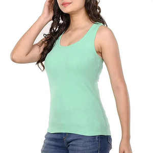 Best Quality New Style Latest Design Women <b>Tank</b> <b>Top</b> Woven Front 100% Cotton Quick Dry Breathable Casual Friendly Budget Low 2026 - Product Image 1