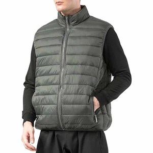 Nouvelle collection de vêtements d'hiver pour hommes, vestes matelassées à manches courtes, gilets pour garçons, vente chaude, OEM - Product Image 3