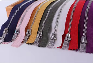 Metal <b>Zipper</b> Y Teeth Ordinary Closed End <b>Zipper</b> With Auto Lock Apparel <b>Zippers</b> for Bags Luggage Clothin - Product Image 2