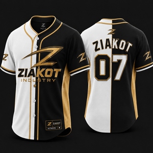 เสื้อเบสบอลลายพรางธงชาติอเมริกาสีขาวคุณภาพสูงแบบวินเทจสั่งทำพิเศษจากผู้ผลิตในปากีสถาน - Product Image 5
