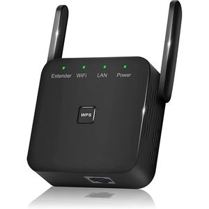Ripetitore WiFi Amplificatore di Segnale, Copre 900 m² per 60 Dispositivi, Configurazione Rapida, Ripetitore WiFi 2.4GHz con Porta Ethernet, Dispositivo di Rete - Product Image 1