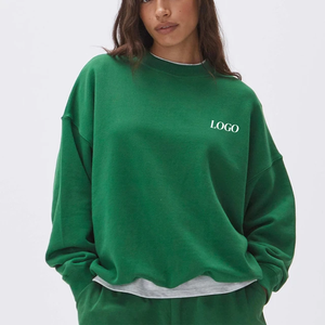 เสื้อสเวตเชิ้ตผู้ชายรุ่นใหม่ ผ้าฝ้ายฟลีซ 100% ระบายอากาศ แห้งเร็ว ทรงโอเวอร์ไซส์ พร้อมโลโก้ขนาดใหญ่พิเศษสำหรับผู้ชาย - Product Image 6