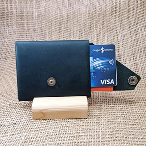 Minimalist Genuine Leather Stitchless <b>Wallet</b> Slim <b>RFID</b> <b>Blocking</b> Card Holder No Stitch Men Mini Business <b>Wallet</b> SLW-0039 - Product Image 1