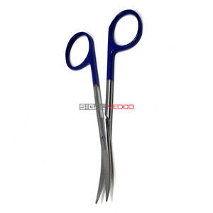 Ciseaux à iris à pointe fine en acier inoxydable, instrument chirurgical, médical, dentaire, de laboratoire, pointe précise et tranchante, réutilisable, résistant à la corrosion - Product Image 3