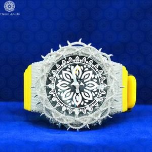 Montre de luxe Charm_Jewells en acier inoxydable, boîtier 40 mm, cadran analogique, bracelet en silicone, mouvement mécanique unisexe, étanche 10 bars - Product Image 1