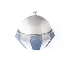 Casserole en acier inoxydable avec couvercle et support, bol isotherme, réchaud de buffet, récipient de stockage alimentaire - Product Image 1