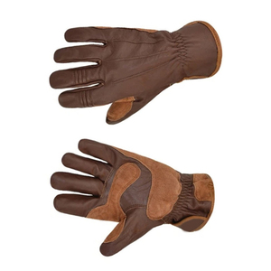 New Trending Product Custom Logo Goatskin Grain Leather <b>Driver</b> Working <b>Gloves</b> General Purpose Use Durable Safety Driving <b>Gloves</b> - Product Image 2