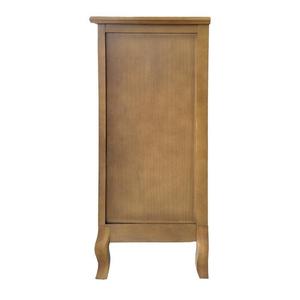 Armoire de rangement en bois sculptée à la main avec motif mandala - Product Image 2