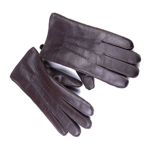 Guantes de Conducción de Cuero para Hombre de Alto Rendimiento, Estilo Clásico de Primera Calidad, Guantes de Conducción de Cuero de Dedo Completo con Diseño Personalizado - Product Image 4