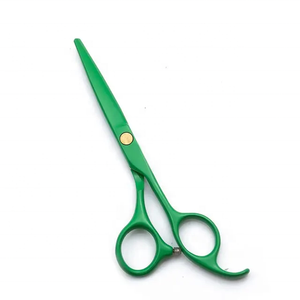 Ciseaux à cheveux professionnels de 6 pouces en acier inoxydable de haute qualité, personnalisables OEM, outil de beauté argenté pour salon et usage domestique - Product Image 3