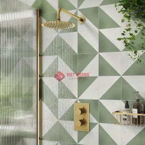 Con elegantes diseños hechos a mano, la baldosa de cemento de 200x200 mm ofrece una estética atemporal y lujosa. - Product Image 3