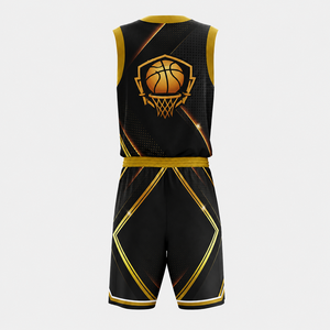 Maillot de basket Salstar de haute qualité, tendance, respirant, en mesh, uniforme de basket personnalisé, t-shirt de basket par sublimation, kit de basket - Product Image 4