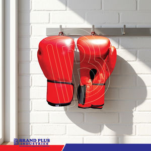 Guantes de Boxeo de Piel Sintética Roja para Exteriores, Ligeros, Transpirables, de Alta Calidad, Diseño Personalizado de Marca Plus - Product Image 3