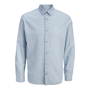 Men's Casual Shirts 100% Cotton Breathable Quick Dry Eco-Friendly Customized Printing Turn-<b>down</b> Collar Full Sleeve OEM Service - Product Image 4