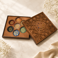 Juego de Siete Chakras a Precio Económico, Piedras Preciosas Minerales Naturales, Piedras Curativas de Cristal, Estilo Amoroso Ecológico, Forma Libre, Decoración del Hogar