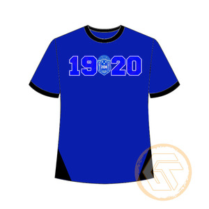 T-shirt décontracté 100 % coton respirant de haute qualité personnalisé Zeta Phi Beta pour femmes, avec logo sur mesure, vêtements de sororité, vente en gros - Product Image 1