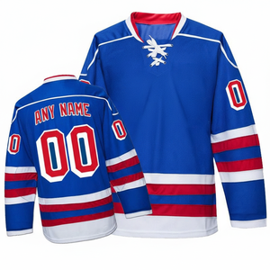 Maillots de hockey d'usine OEM, légers, en polyester, pour l'entraînement - Product Image 4