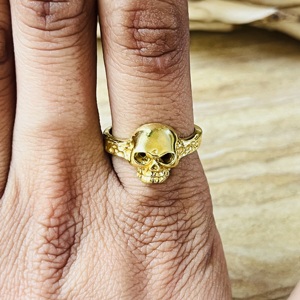 Unique Design Owl <b>Ring</b> Amethyst Owl <b>Ring</b> Gothic Brass <b>Ring</b> For Men 18k Gold Plated <b>Chunky</b> Animal Punk Biker <b>Ring</b> Wholesale/OEM - Product Image 3